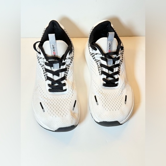 Men\'s White and Black Athletic Shoes size 10.5 main image 5